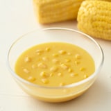 素材を生かした冷たいスープ　コーンポタージュ