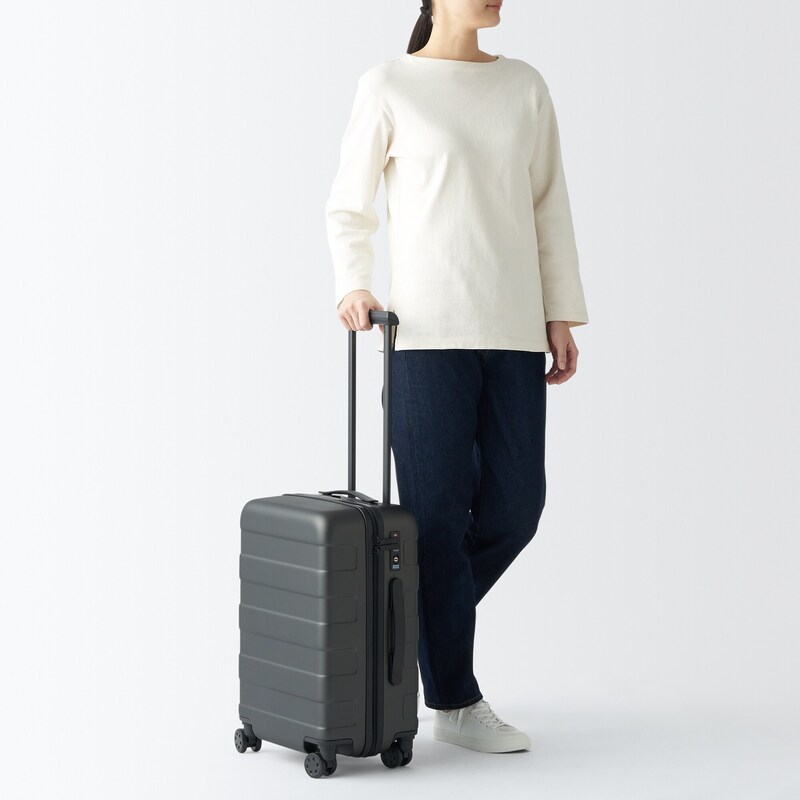 バーを自由に調節できる ハードキャリーケース（36L） | 無印良品