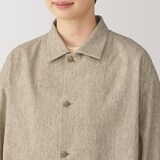 婦人　ウール混シャツジャケット