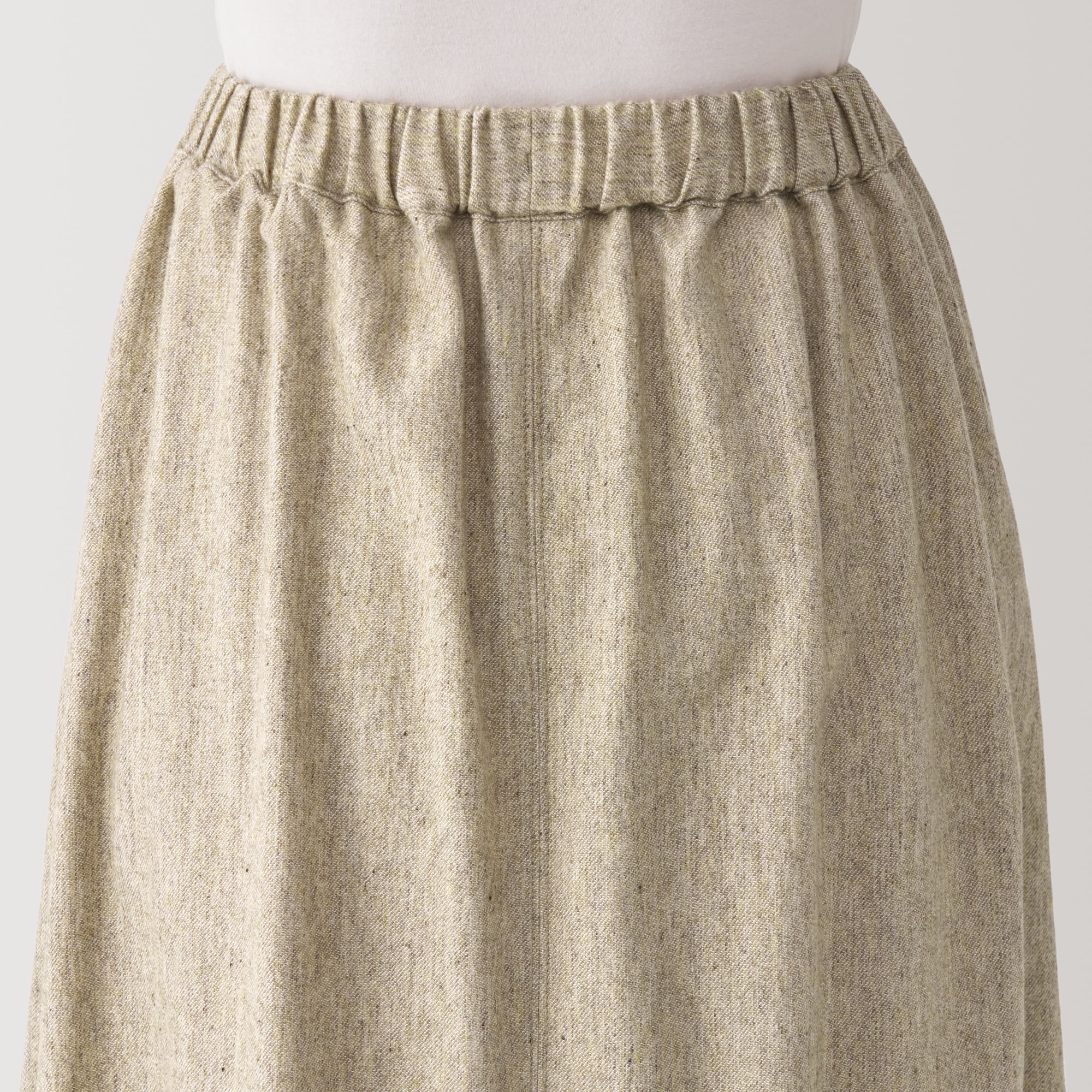 婦人　ウール混スカート