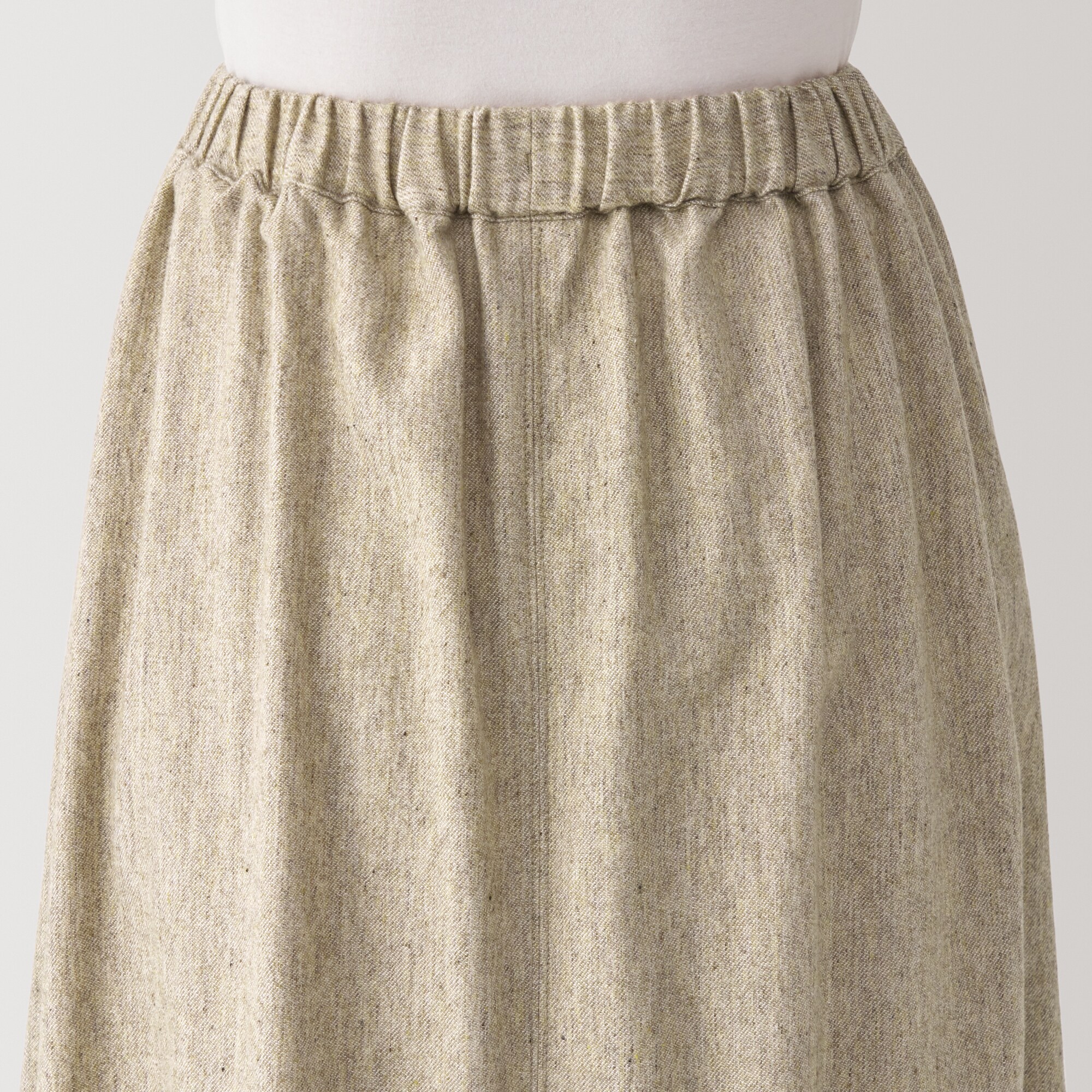 婦人　ウール混スカート