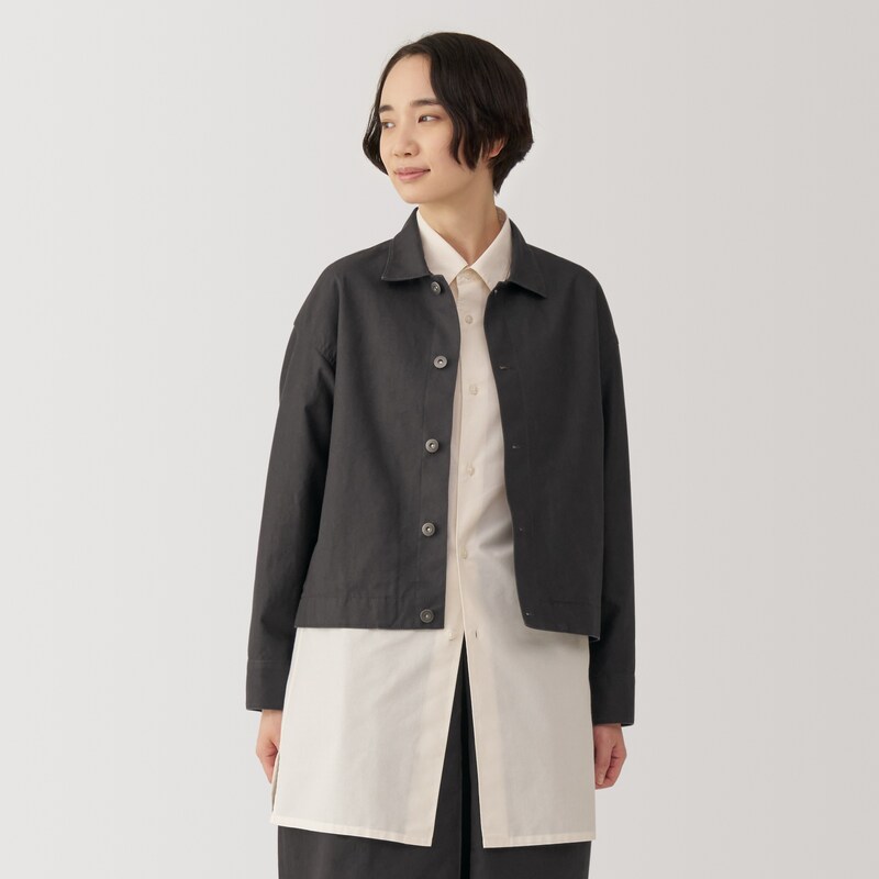 婦人 和紙混ジャケット | 無印良品