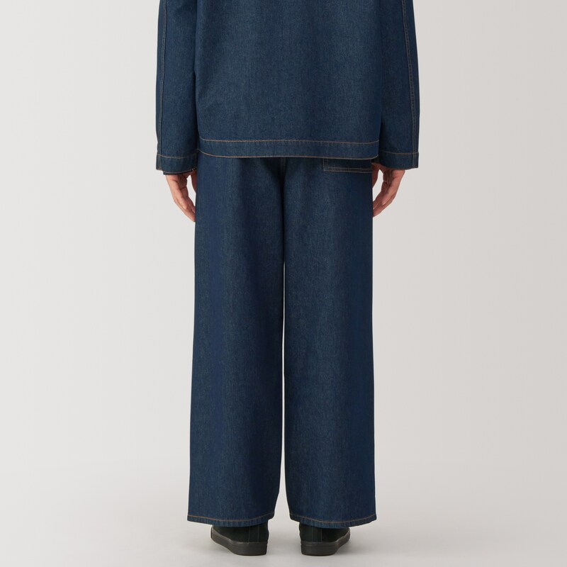 紳士 和紙混デニムパンツ | 無印良品 