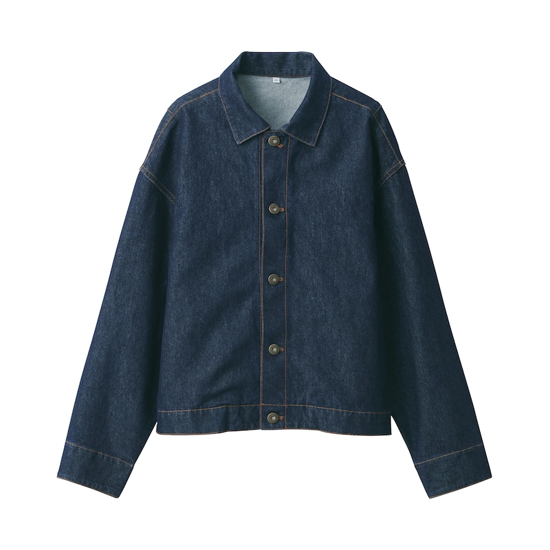 婦人 和紙混デニムジャケット | 無印良品