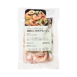 フライパンでつくるミールキット　海老といかのアヒージョ