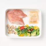 フライパンでつくるミールキット　白身魚のアクアパッツァ