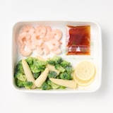 フライパンでつくるミールキット　海老のレモンソテー