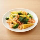 フライパンでつくるミールキット　海老のレモンソテー