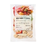 フライパンでつくるミールキット　豚肉の黒酢ソース炒め