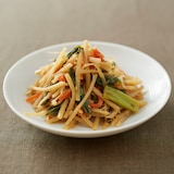 ごぼうと九条ねぎのきんぴら　柚子風味