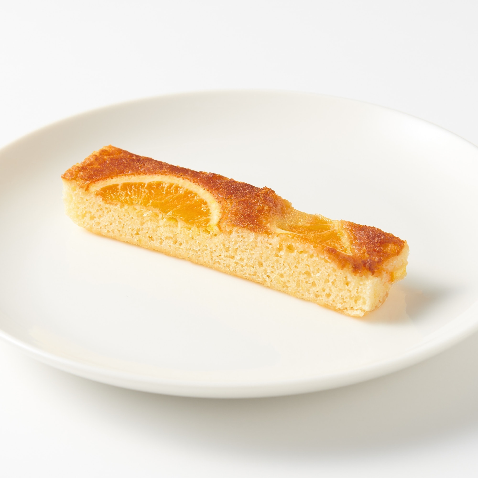オレンジのチーズケーキ