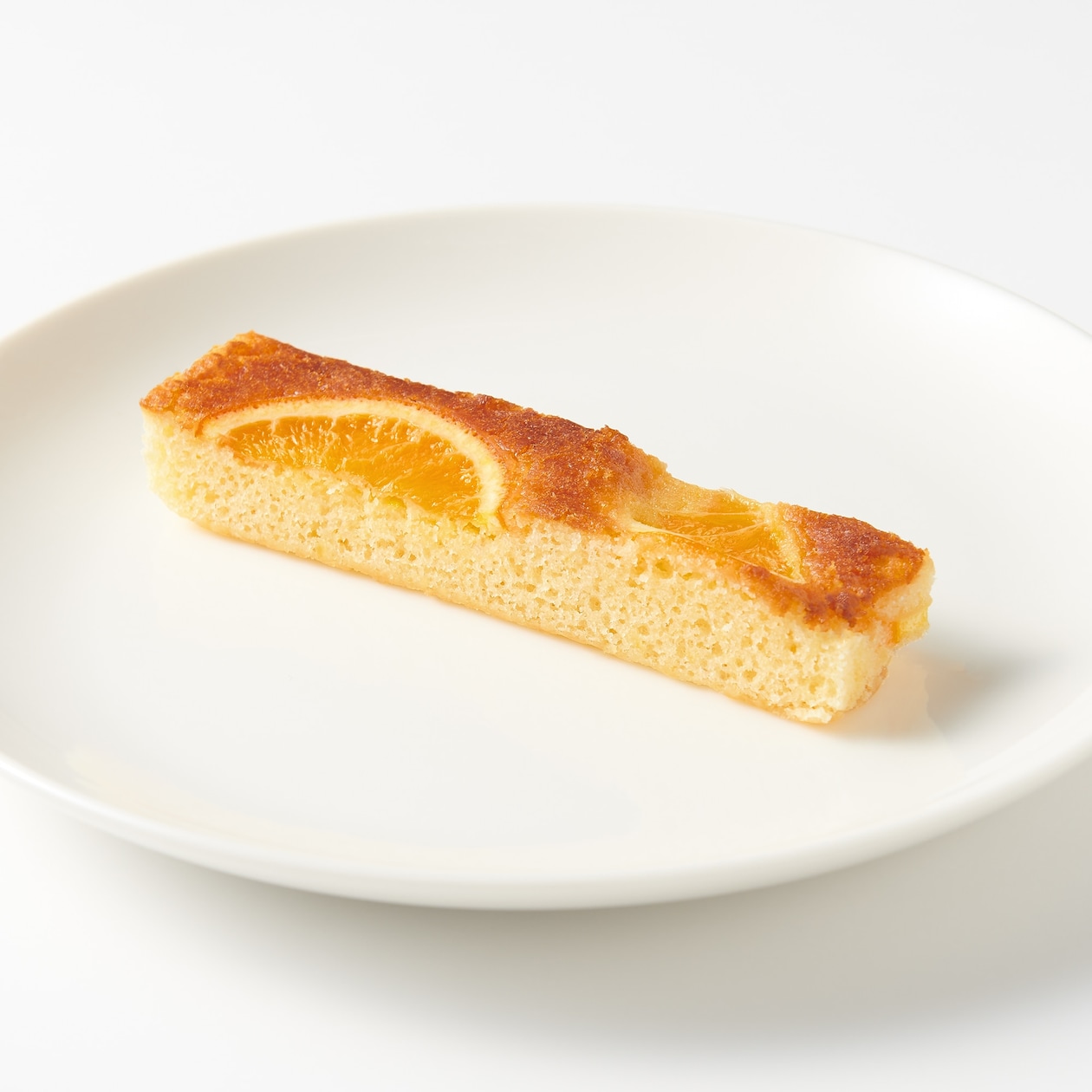 オレンジのチーズケーキ
