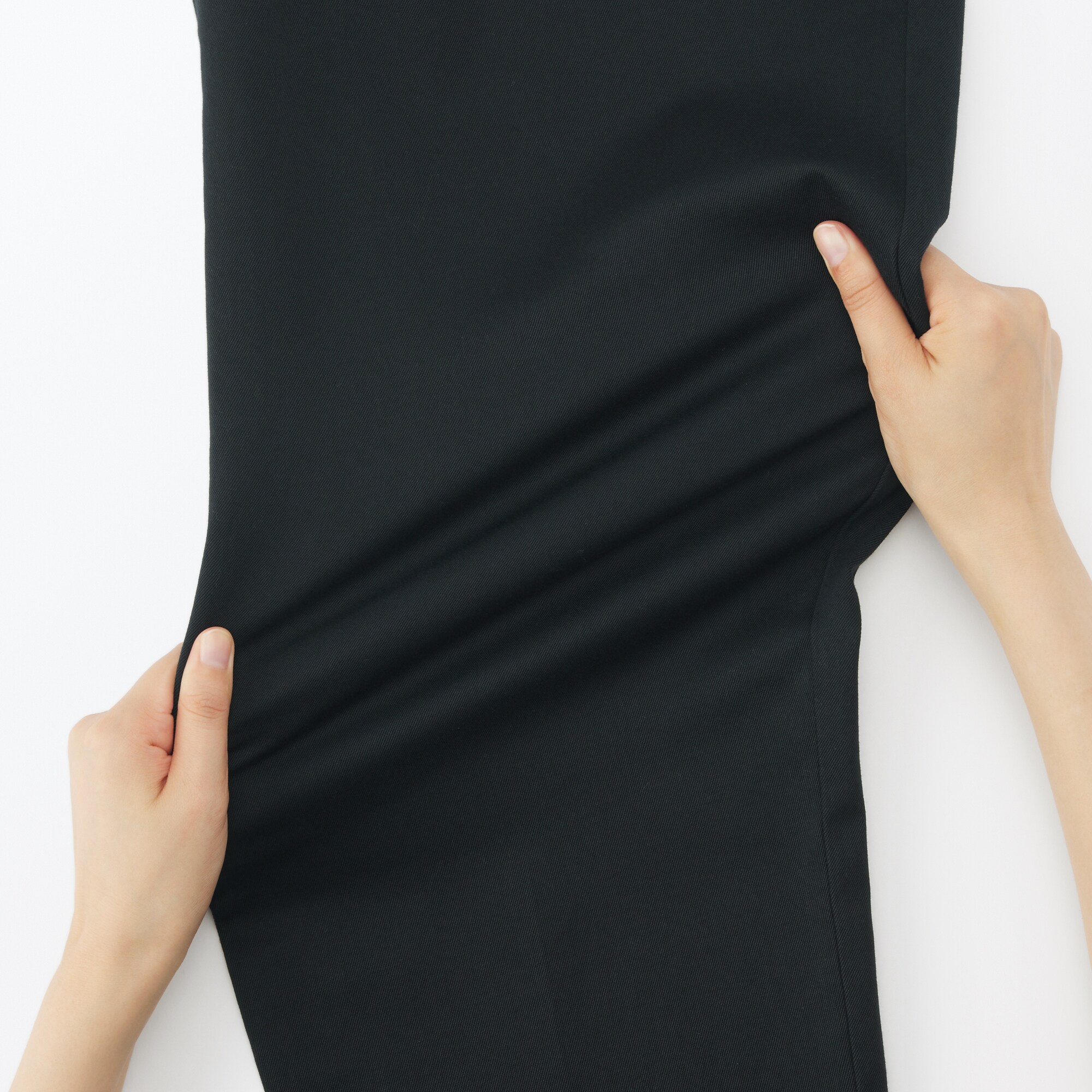 紳士 ストレッチチノタックワイドパンツ | 無印良品 紳士 ストレッチチノタックワイドパンツ | 無印良品