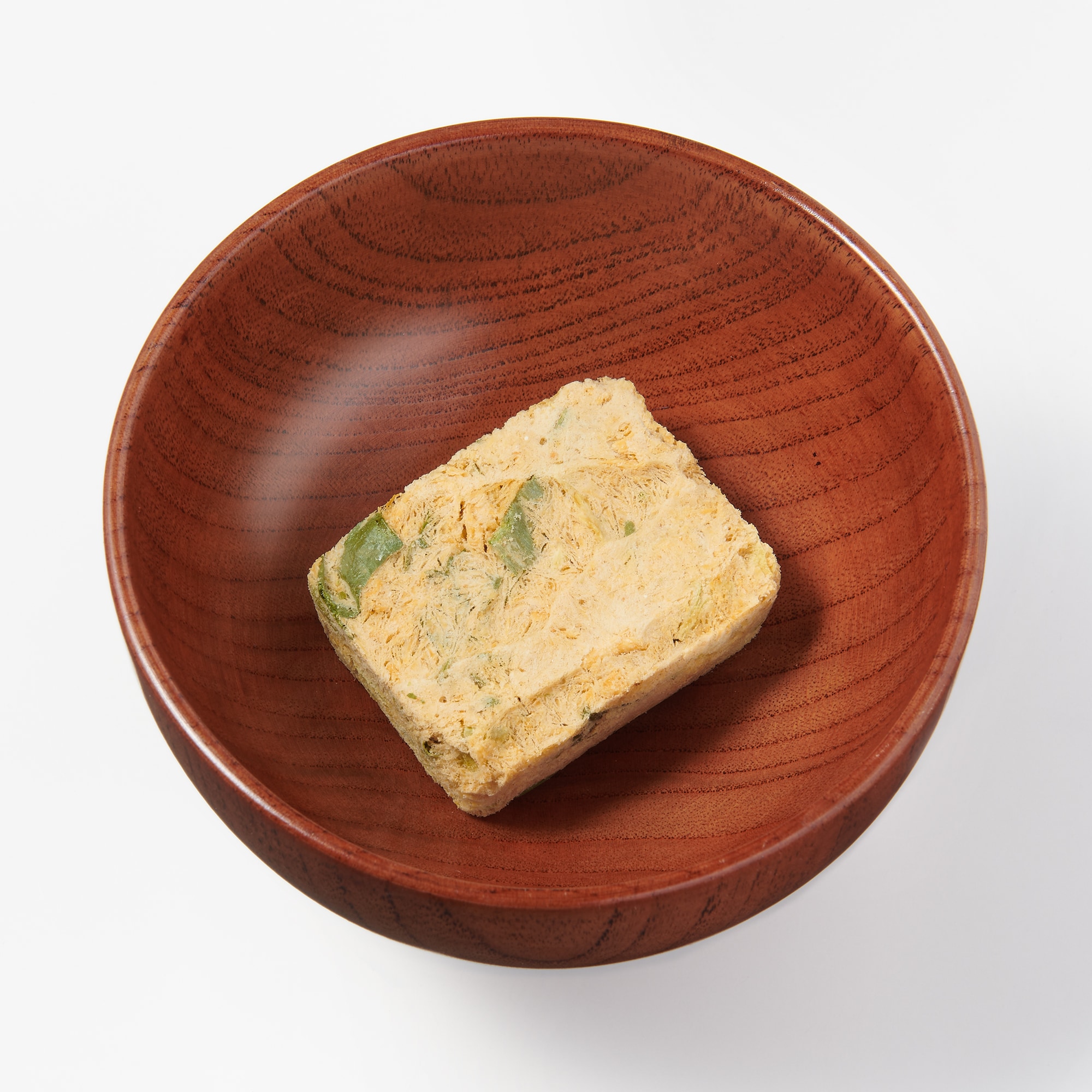 素材を生かした味噌汁　かき卵とキャベツ