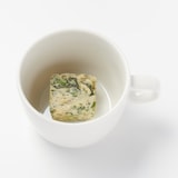 食べるスープ　揚げ茄子と豚肉の生姜スープ