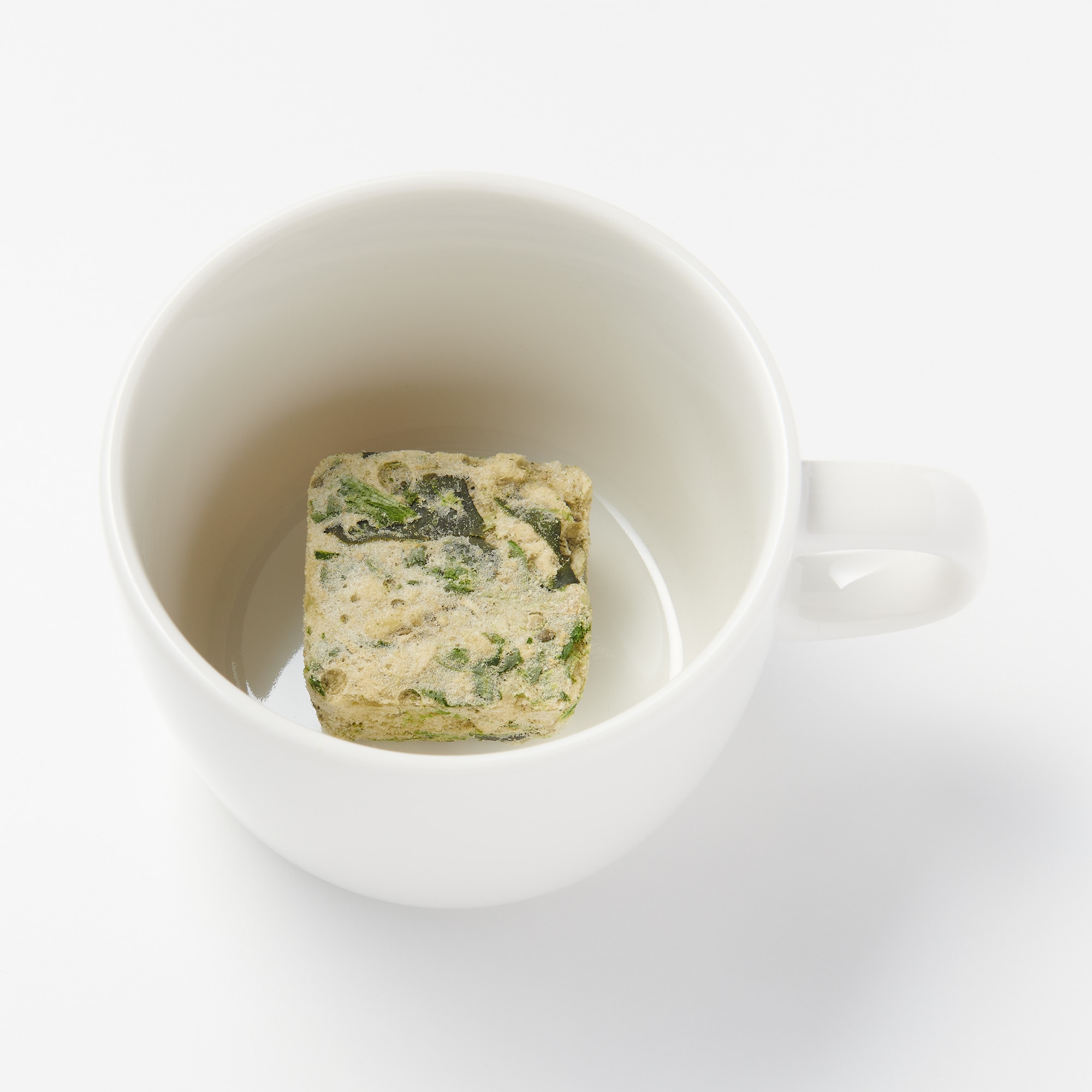 食べるスープ　揚げ茄子と豚肉の生姜スープ