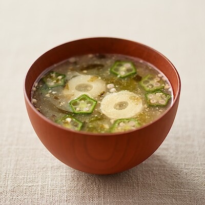 素材を生かした味噌汁　海苔とめかぶ　４食