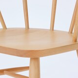 ブナ材アームチェア　丸脚