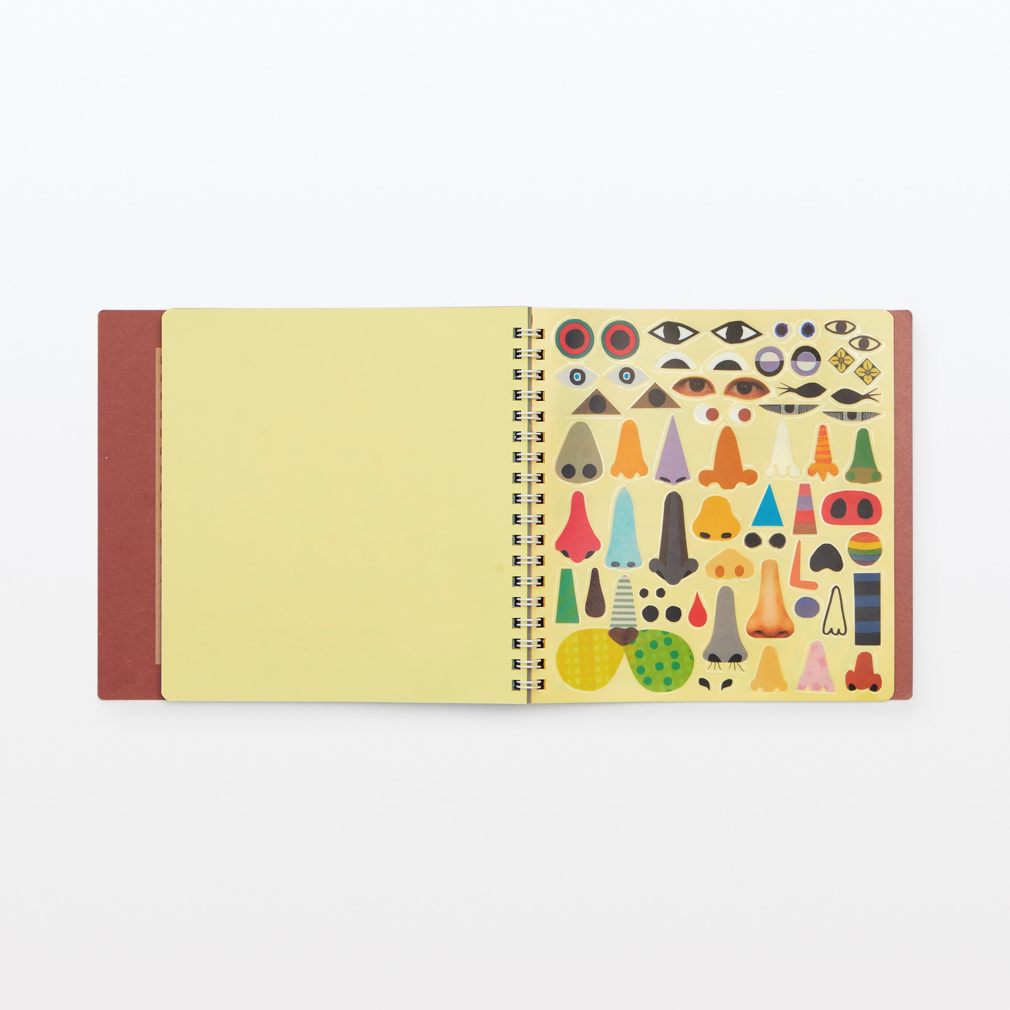 工作絵本　かおノート