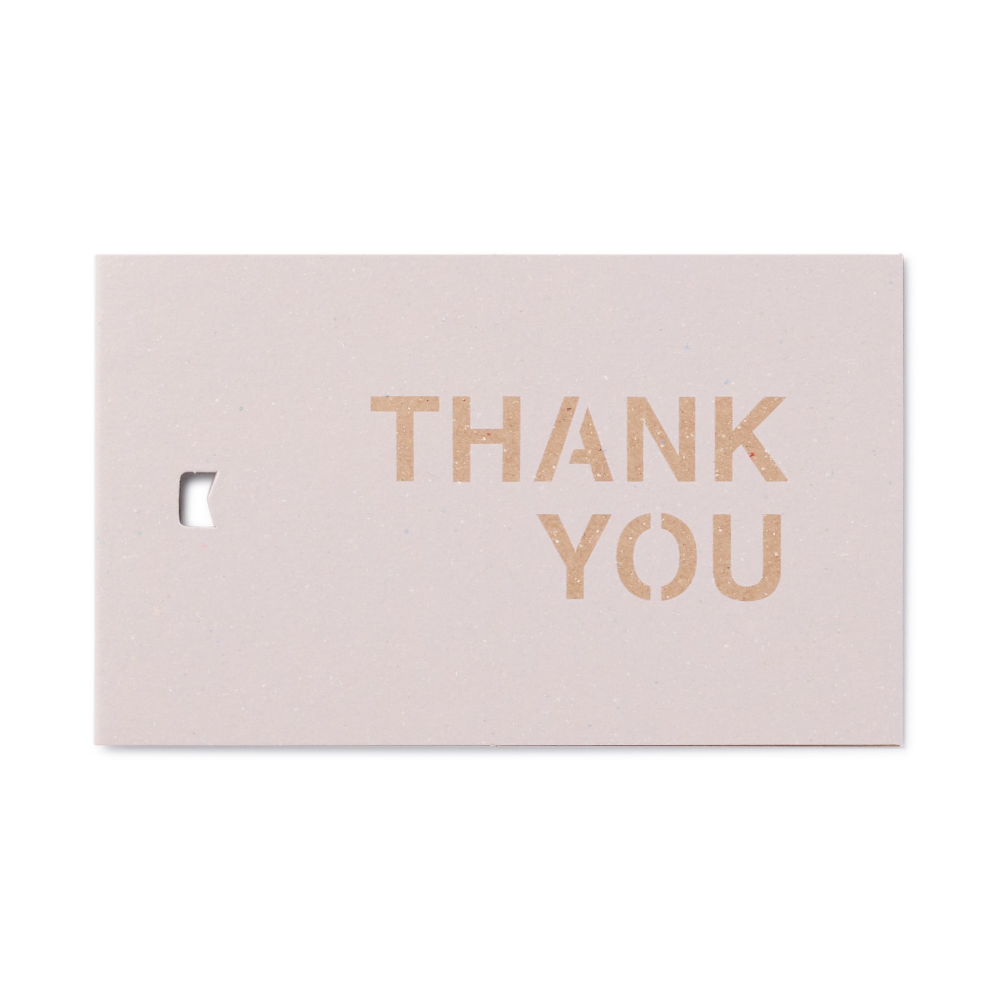 Thank you 様用 タグにもなるメッセージカード THANK YOU | 無印良品