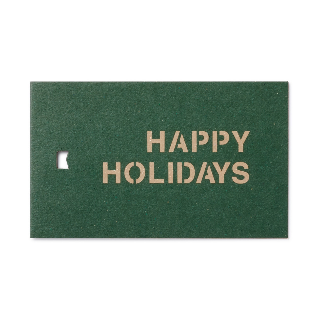 タグにもなるメッセージカード　ＨＡＰＰＹ　ＨＯＬＩＤＡＹＳ
