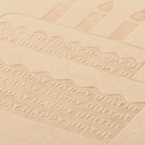 メッセージカード　ケーキ