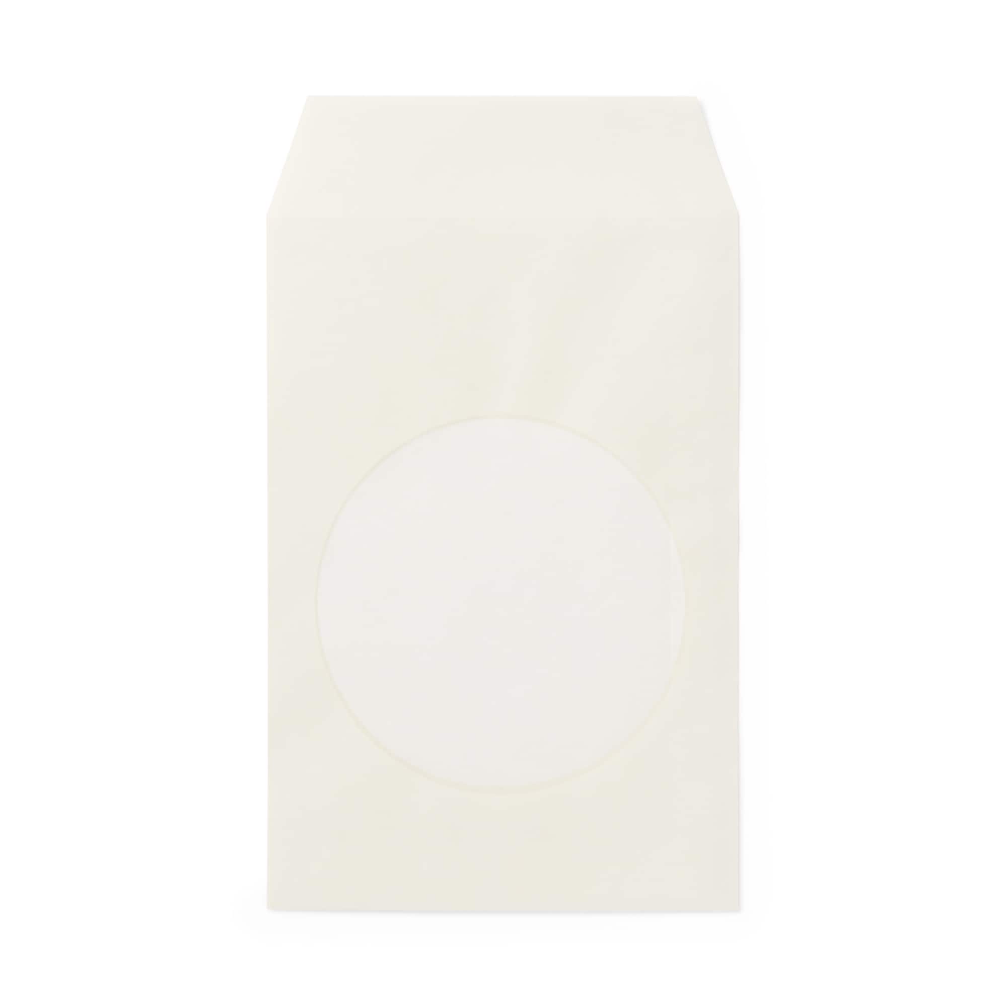 窓まで紙でつくった　ギフト袋　丸