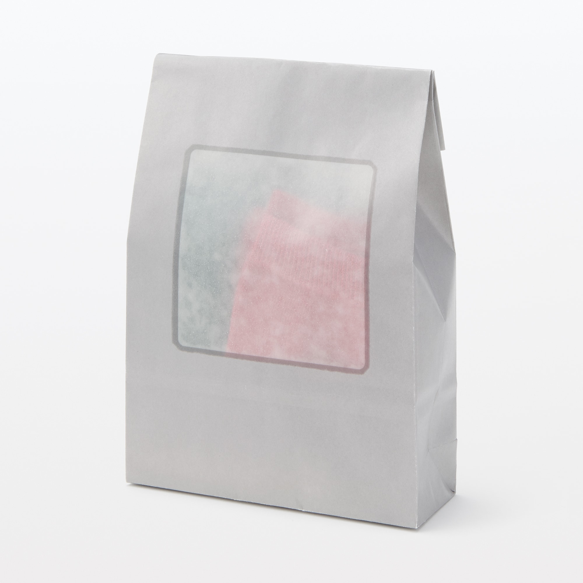 窓まで紙でつくった　ギフト袋　マチ付・四角・小