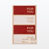 ラッピングシール　ＦＯＲ　ＹＯＵ　１片／３５×９０ｍｍ