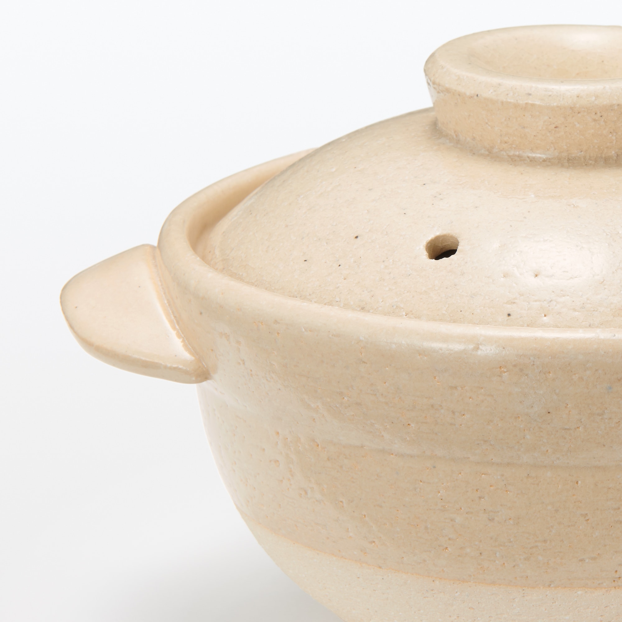 萬古焼　こなべ　透明釉