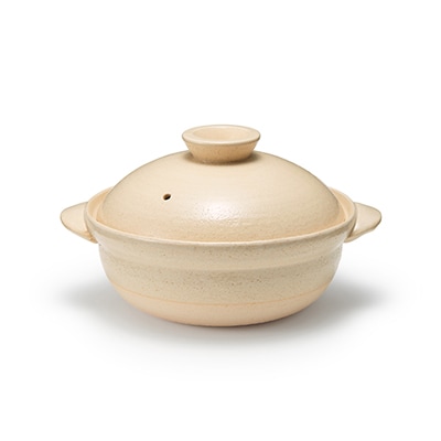 萬古焼　土鍋　２～３人用・約１６００ｍＬ