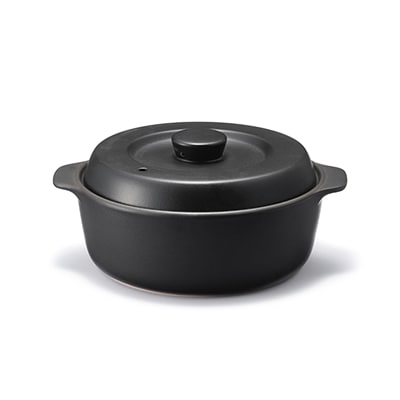 におい移りがしにくい　ＩＨ対応土鍋　１－２人用～３－４人用