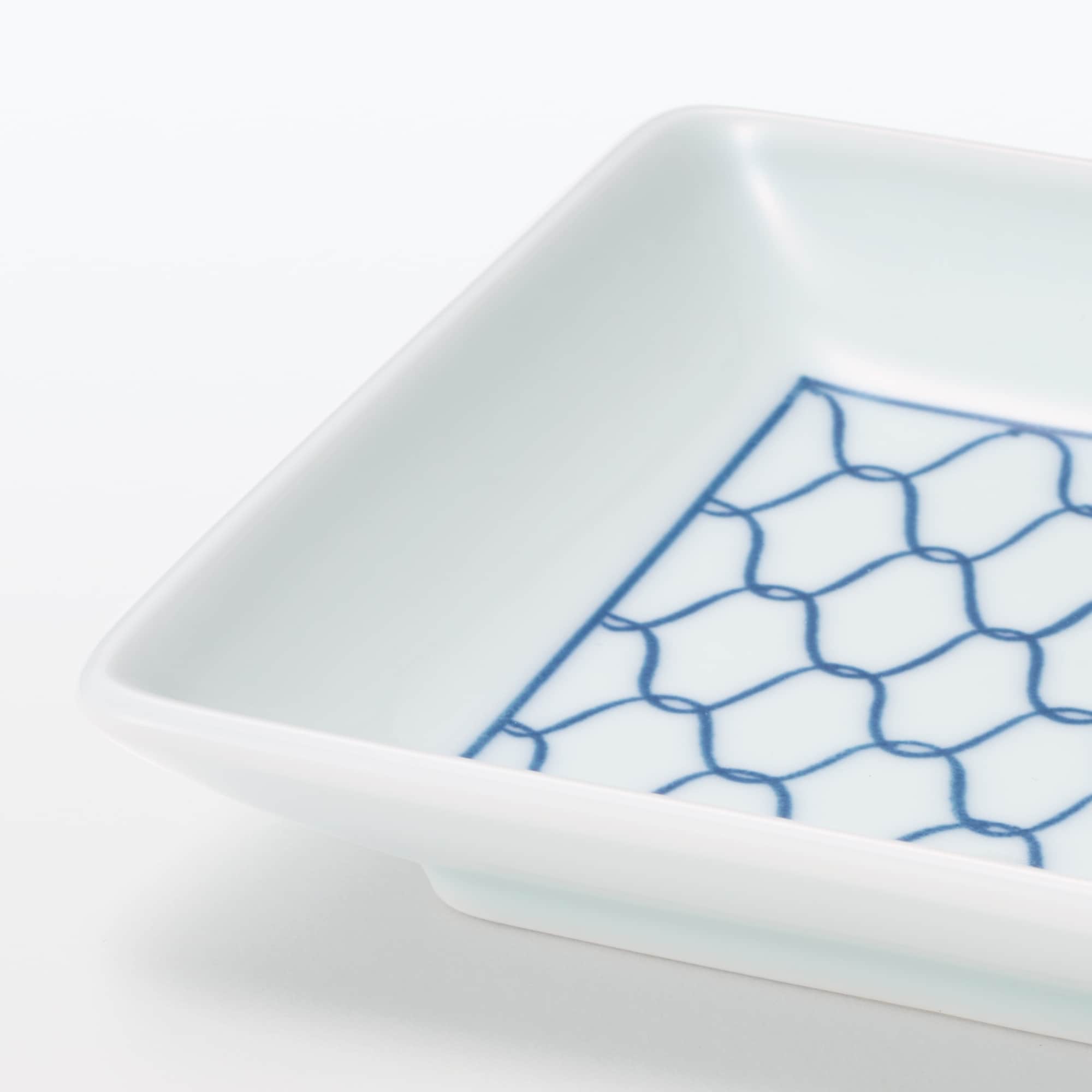 波佐見焼　角皿