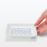 波佐見焼　角皿