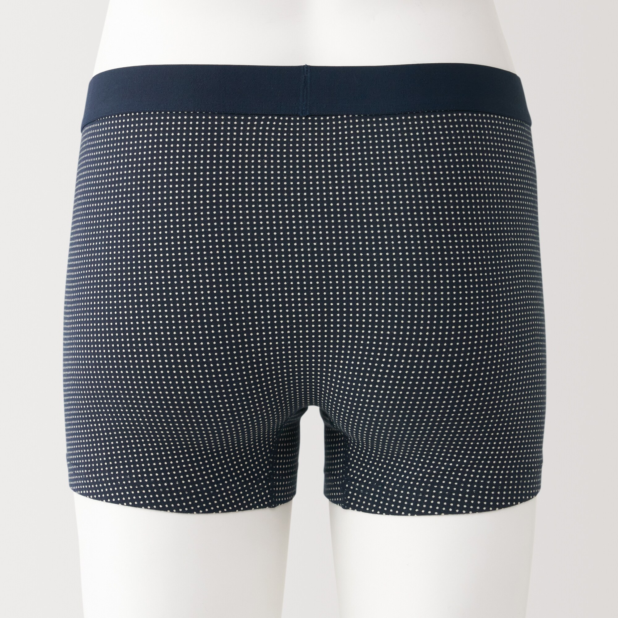 紳士　綿天竺　前閉じボクサーパンツ