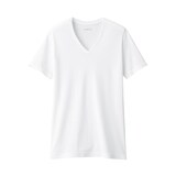 紳士　さらっと綿　Ｖネック半袖Ｔシャツ