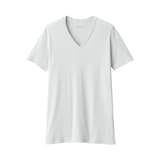 紳士　さらっと綿　Ｖネック半袖Ｔシャツ