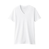紳士　さらっと綿　Ｖネック半袖Ｔシャツ