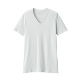 紳士　さらっと綿　Ｖネック半袖Ｔシャツ