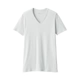 紳士　さらっと綿　Ｖネック半袖Ｔシャツ