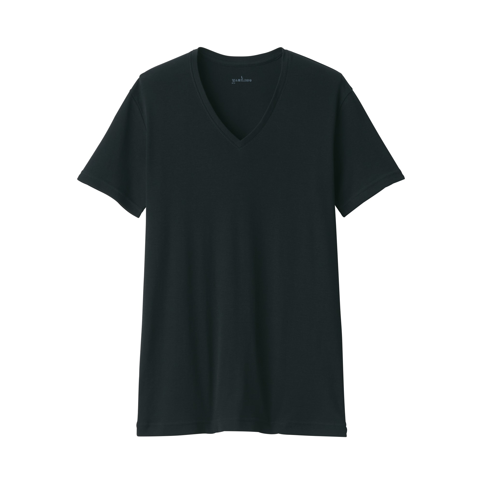 紳士　さらっと綿　Ｖネック半袖Ｔシャツ