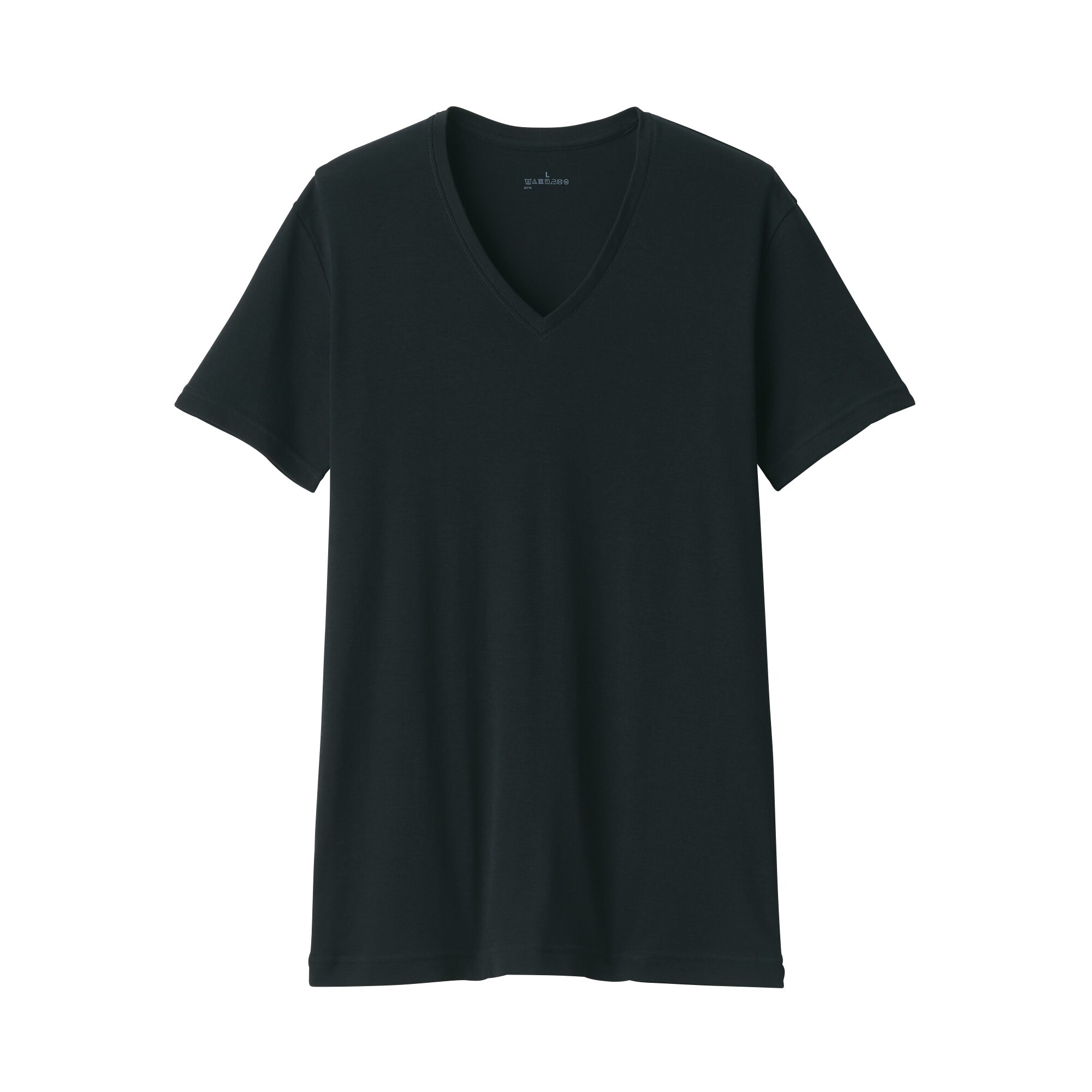 紳士　さらっと綿　Ｖネック半袖Ｔシャツ