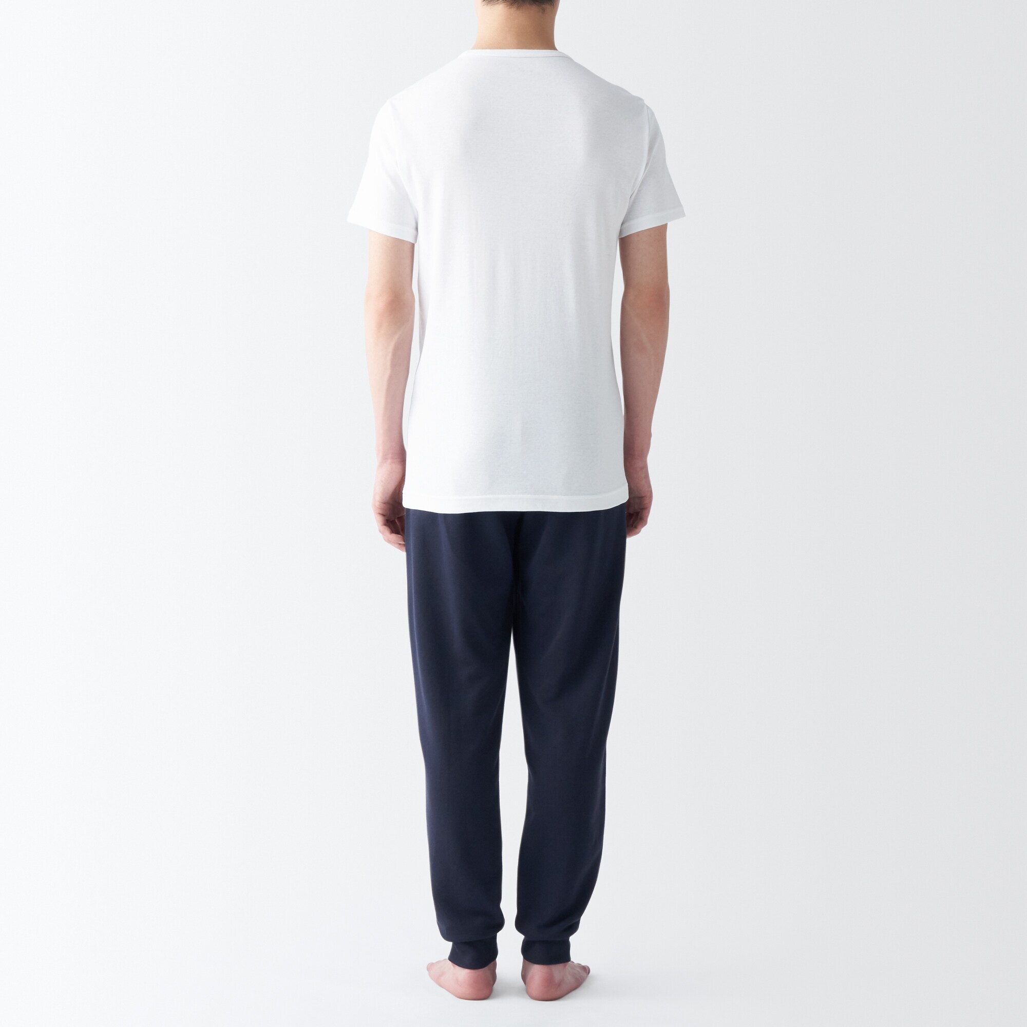 紳士　さらっと綿　クルーネック半袖Ｔシャツ