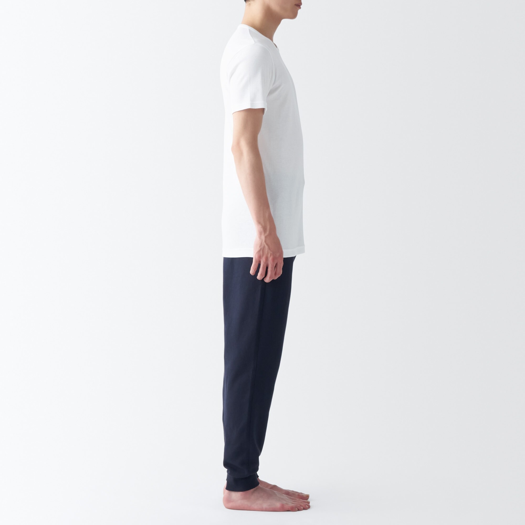 紳士　さらっと綿　クルーネック半袖Ｔシャツ