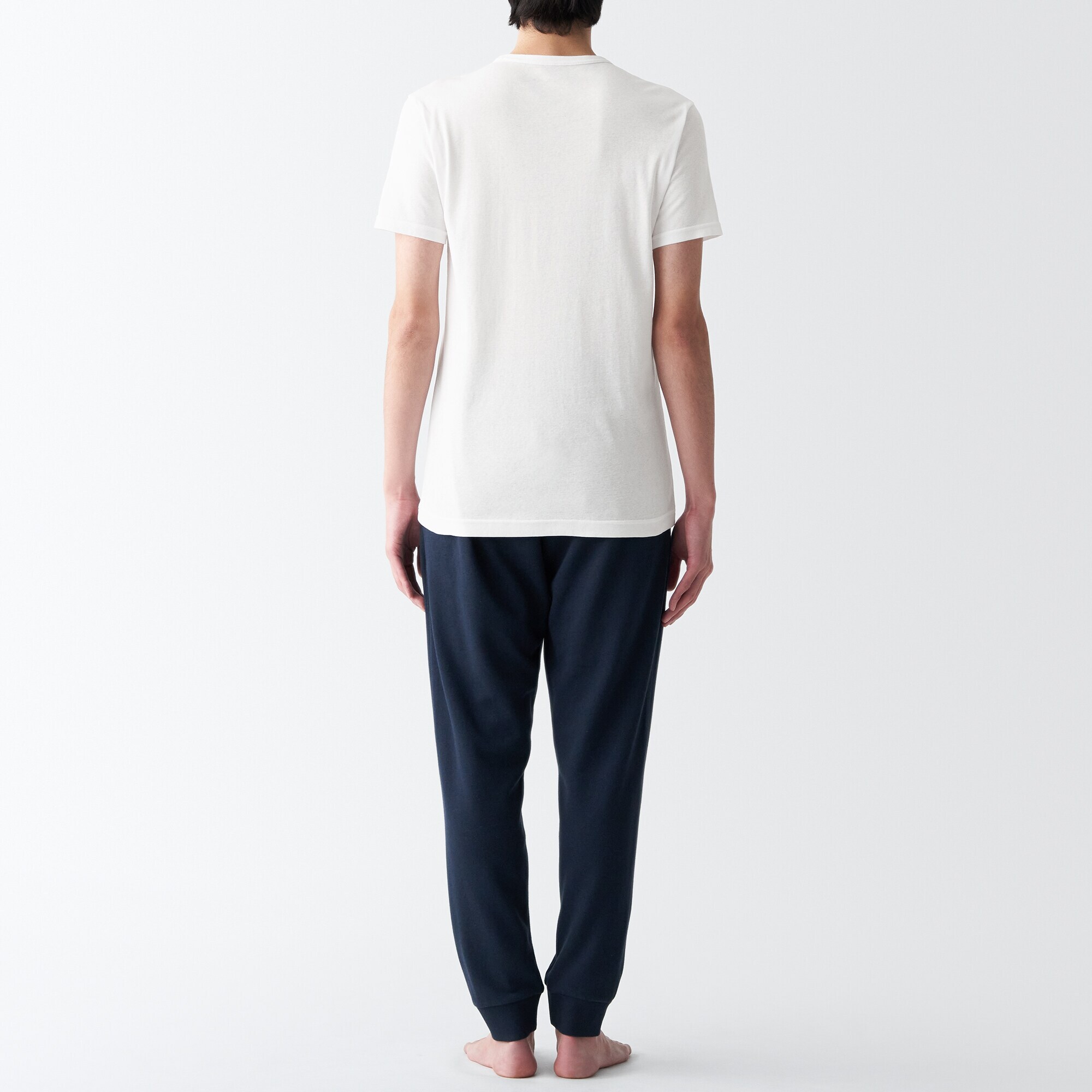 紳士　さらっと綿　クルーネック半袖Ｔシャツ