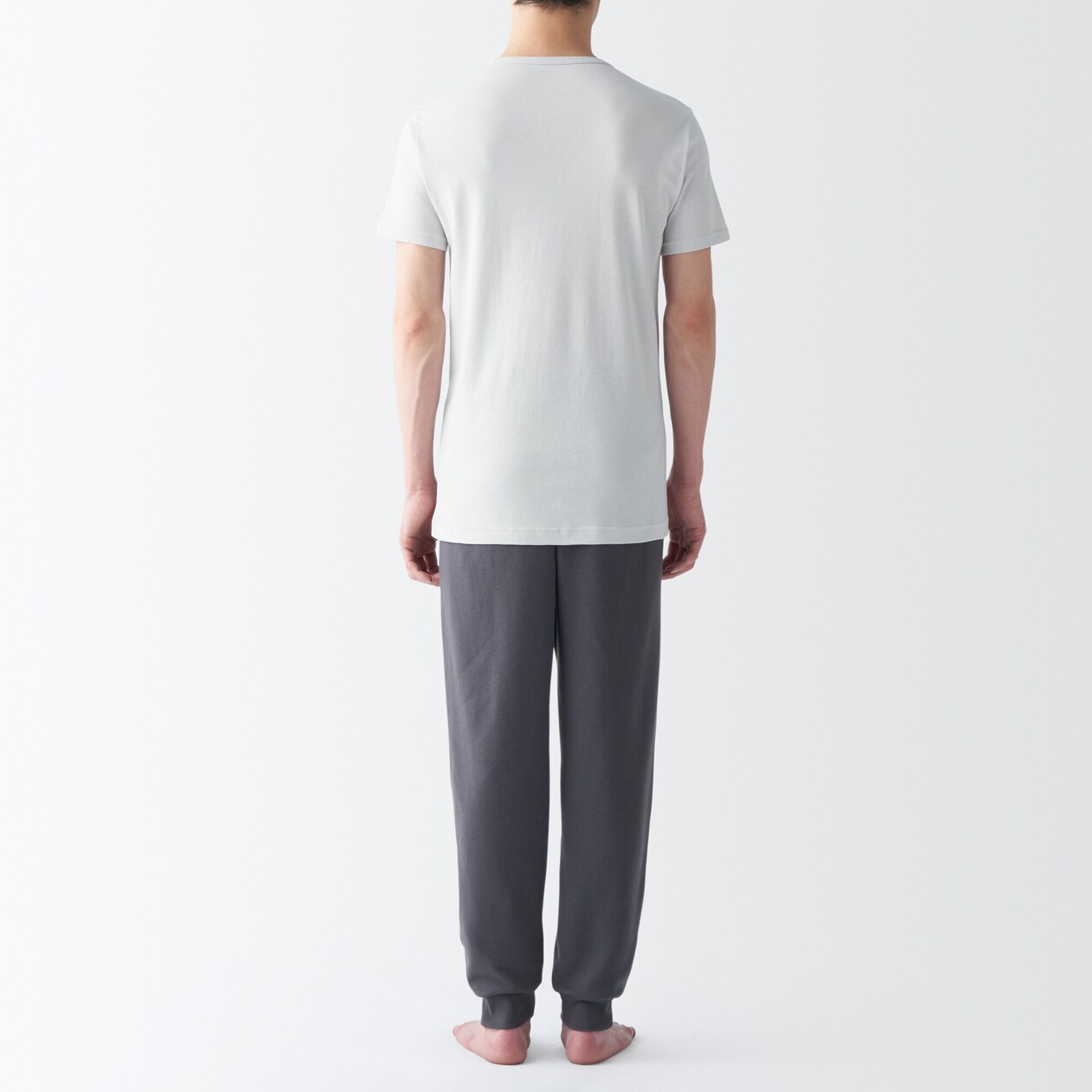 紳士　さらっと綿　クルーネック半袖Ｔシャツ