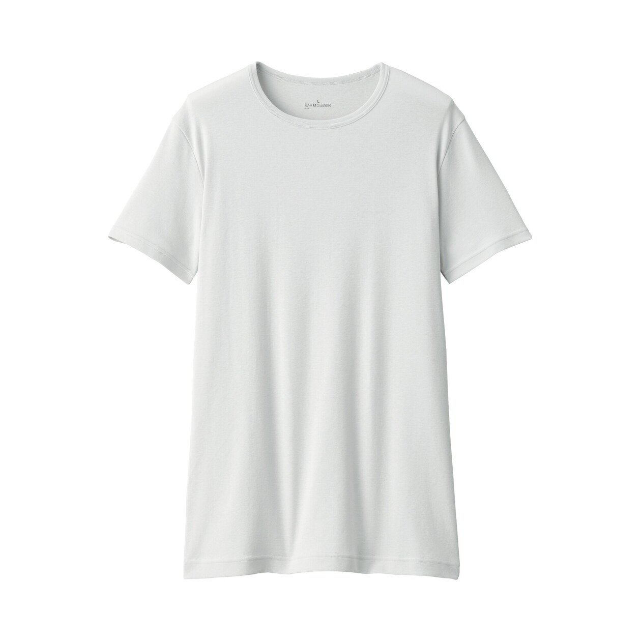 紳士　さらっと綿　クルーネック半袖Ｔシャツ