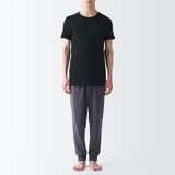 紳士　さらっと綿　クルーネック半袖Ｔシャツ