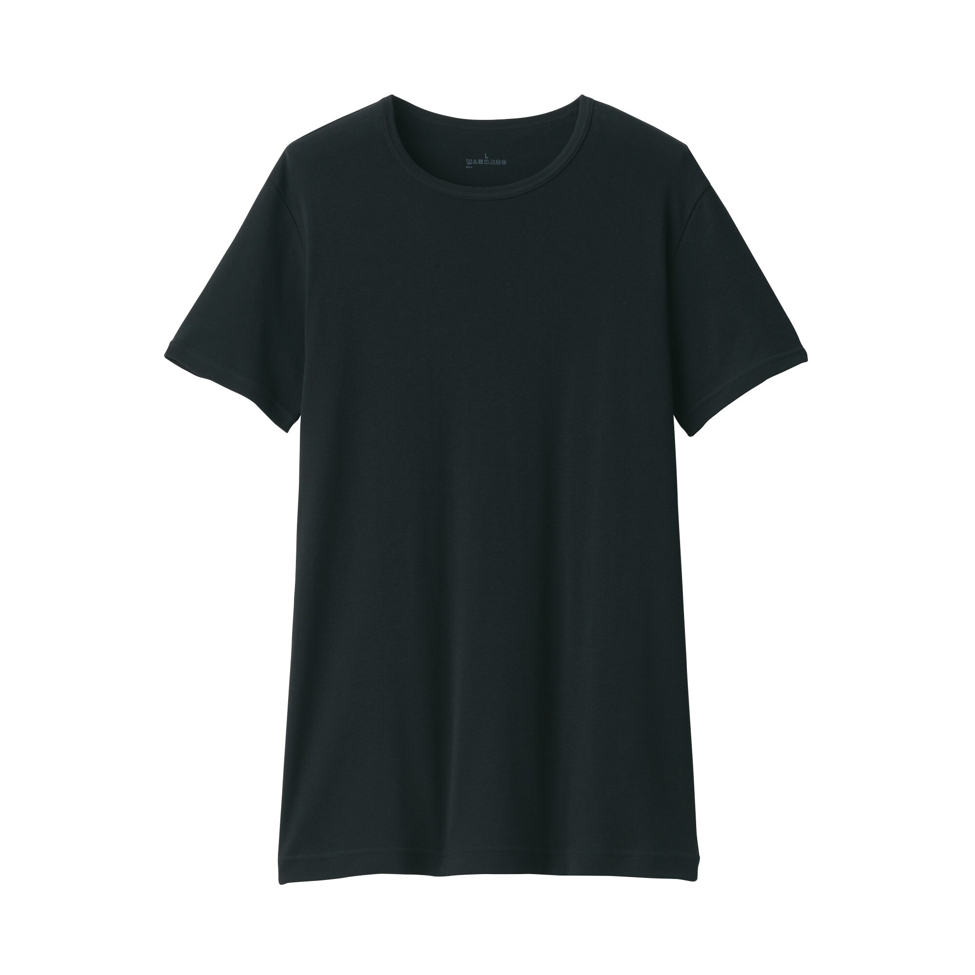 紳士　さらっと綿　クルーネック半袖Ｔシャツ