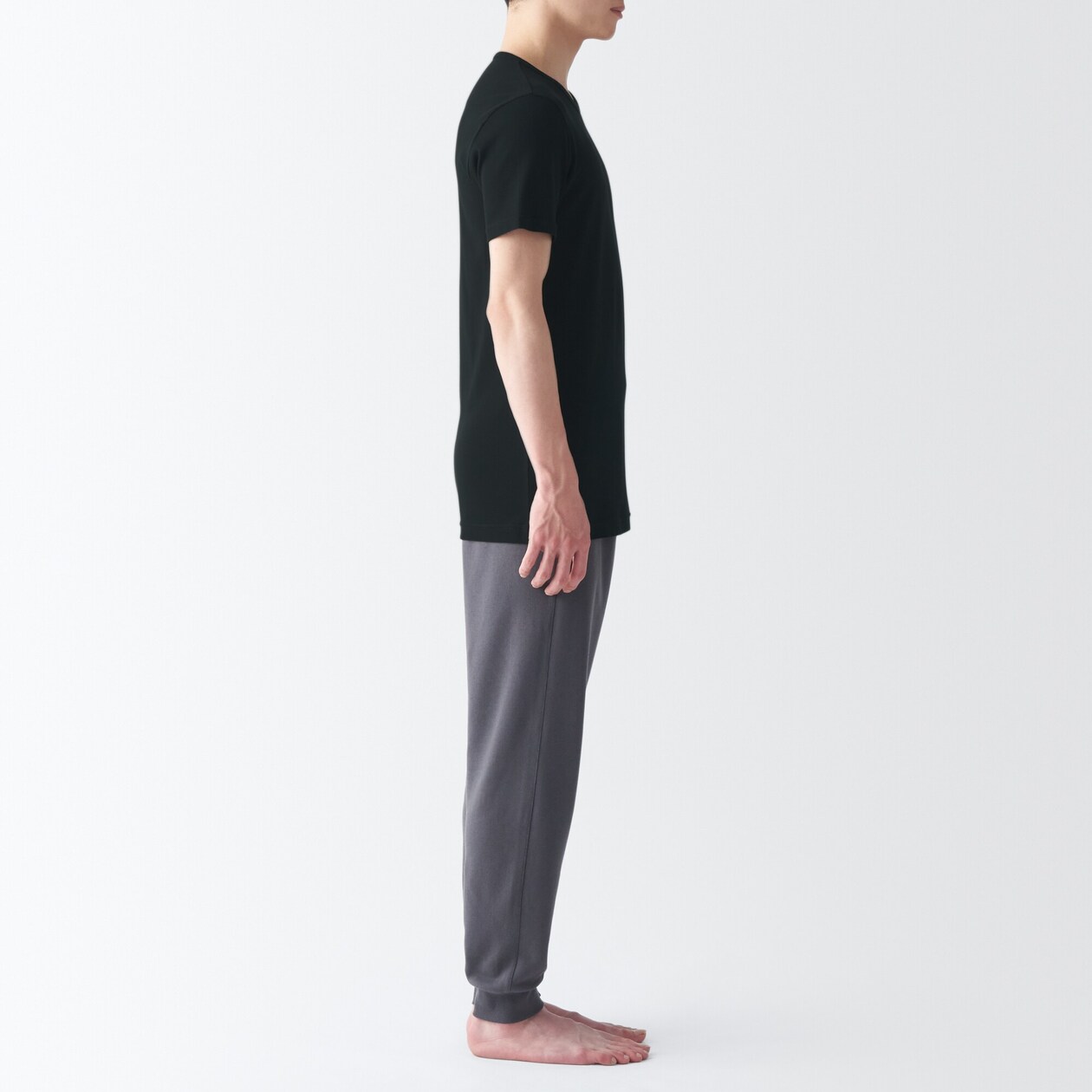 紳士　さらっと綿　クルーネック半袖Ｔシャツ